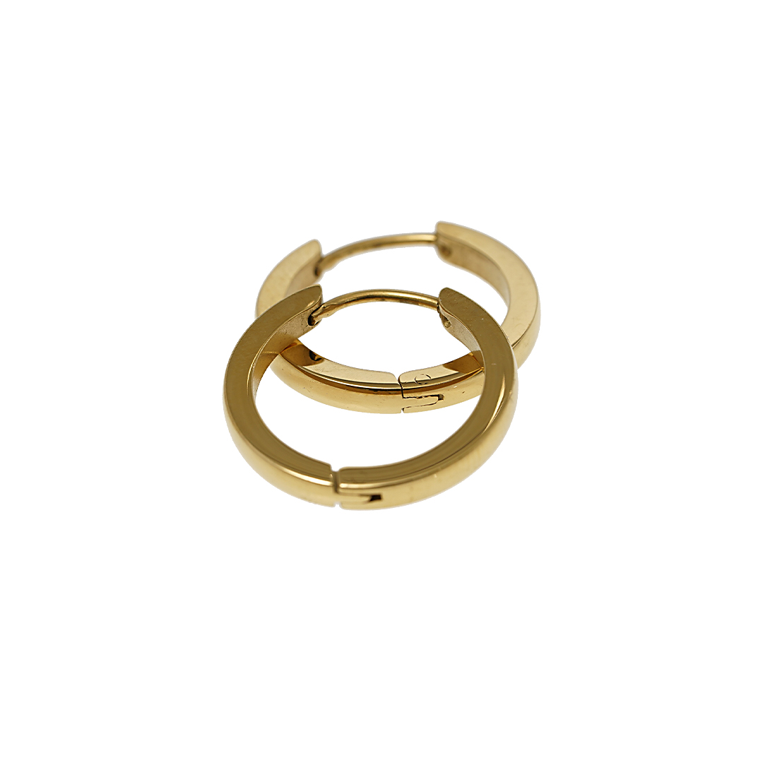 Creool oorbellen goud Freya Pim 998 03G PimpsandPearls