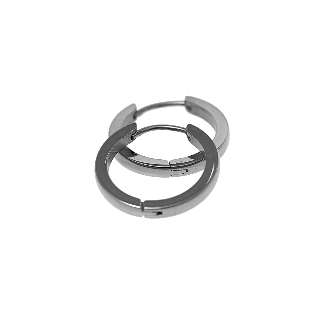 Creool oorbellen zilver Freya Pim 998 01Z PimpsandPearls