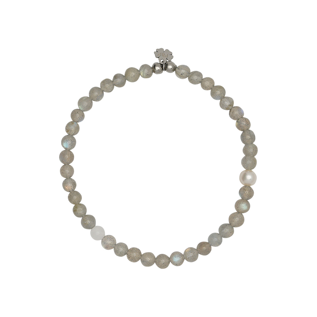 Armband edelsteen fijn Labradoriet grijs 740 27 Saya Mala PimpsandPearls Pim