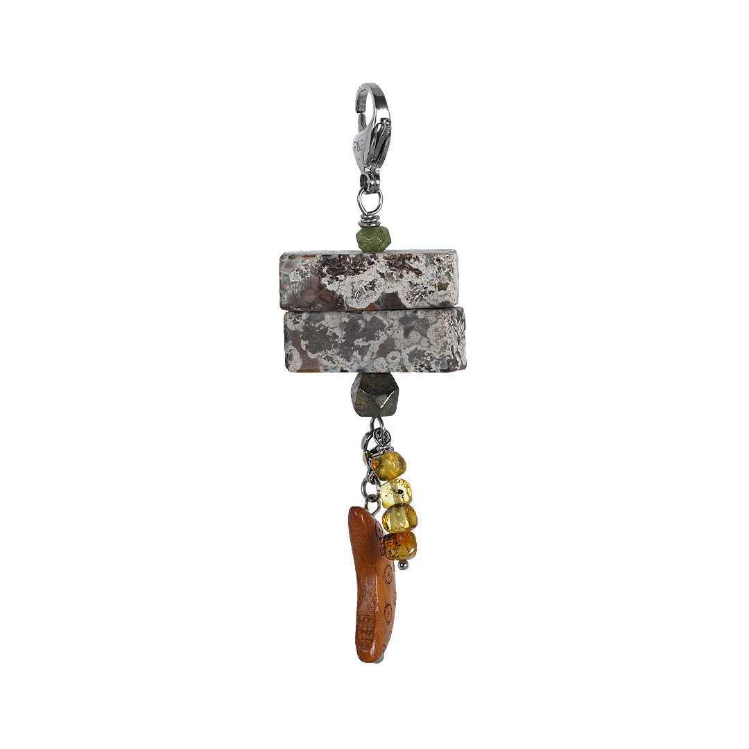 bedel edelsteen ocean jaspis beige zilver PimpsandPearls