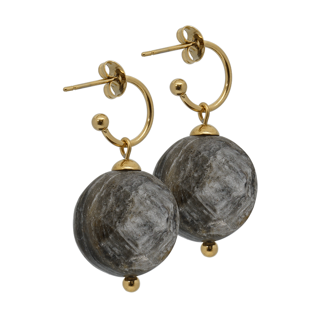 goud oorbellen schelp blacklip naturel van set pimpsandpearls set