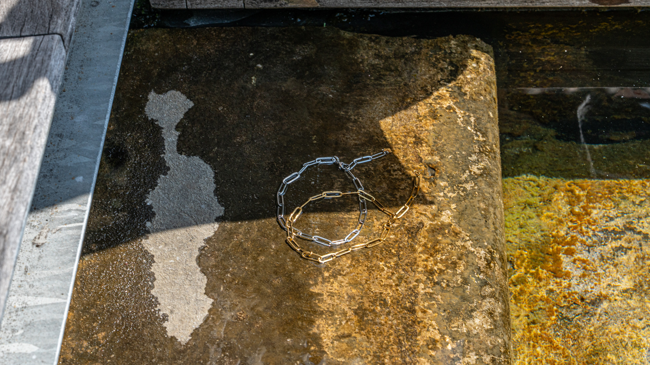 enkelbandje Closed forever anklet pimpsandpearls water