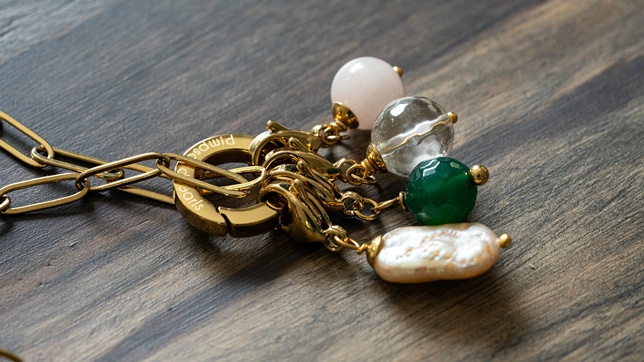 hangers Rocks bedelring pimpsandpearls aan closedforever ketting