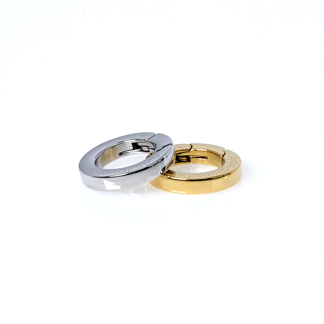zilver goud bedelring connector pimpsandpearls