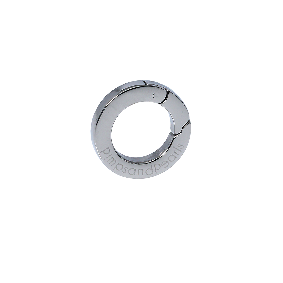 connector bedelring zilver edelstaal 1166 01 pimpsandpearls