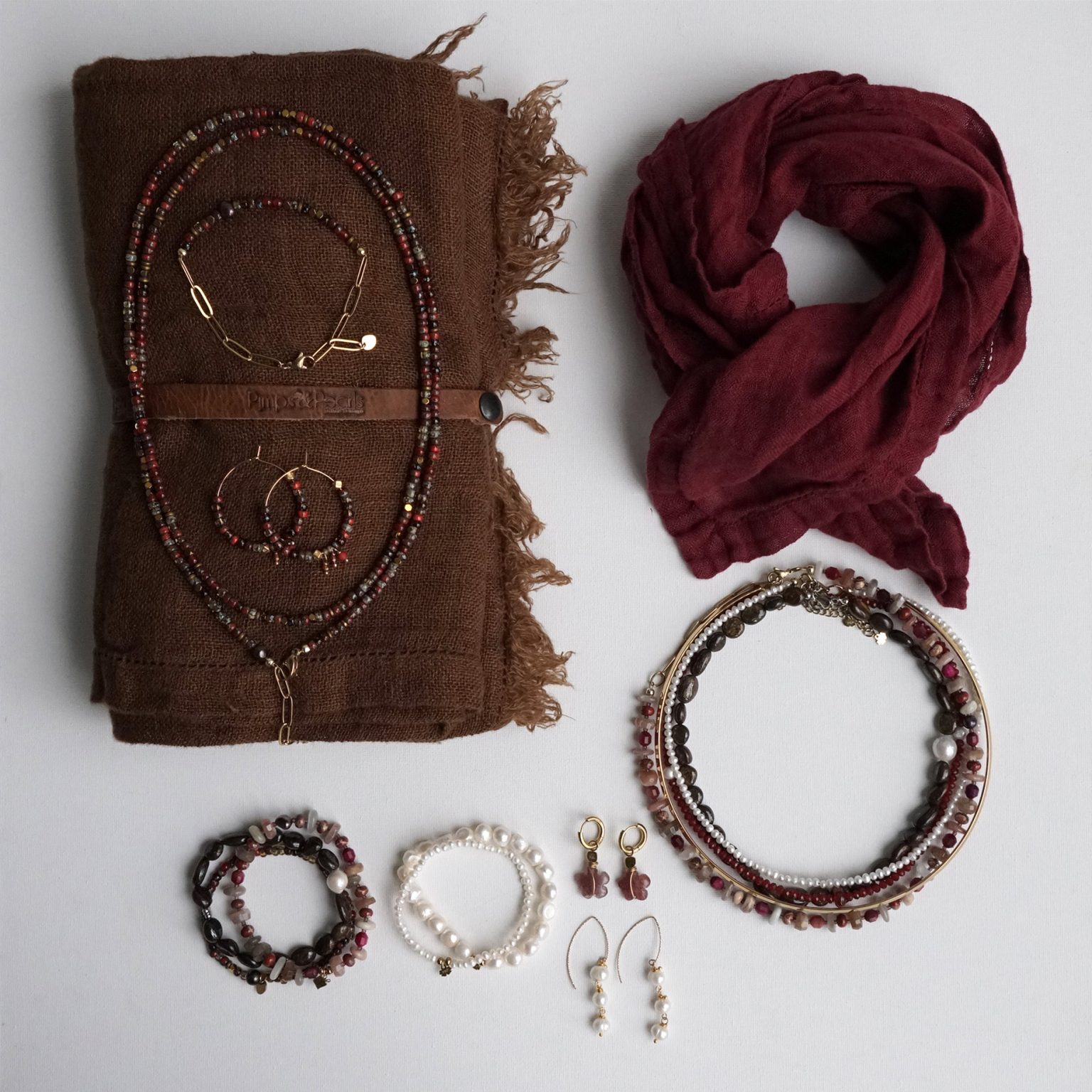 bruine warme kleuren pimpsandpearls