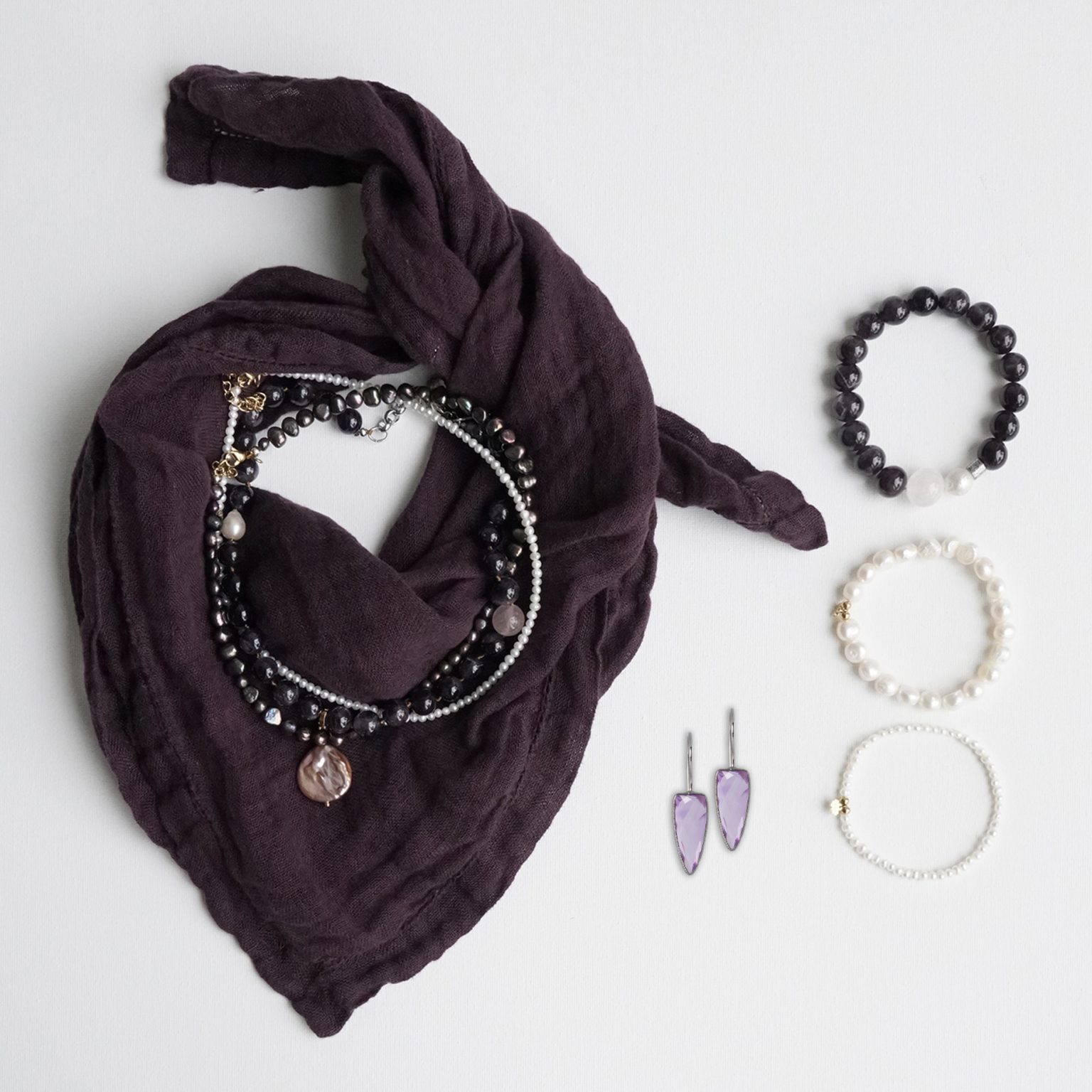 paarse sieraden en accessoires pimpsandpearls