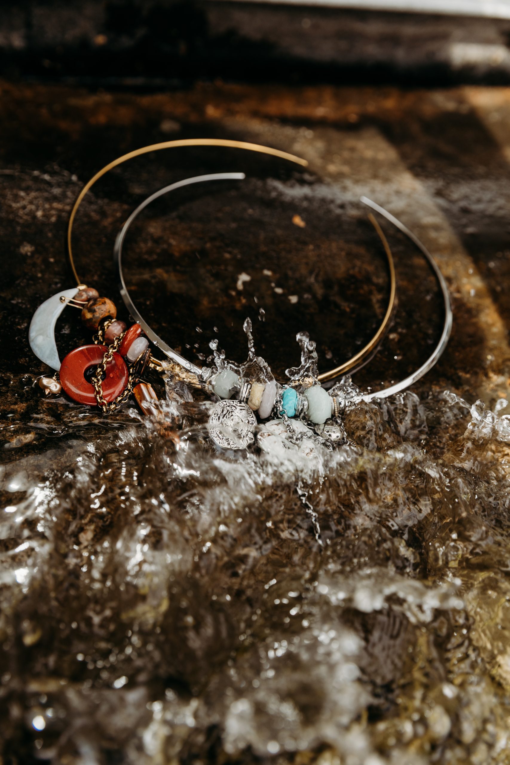 unieke spang ketting PimpsandPearls shoot pool