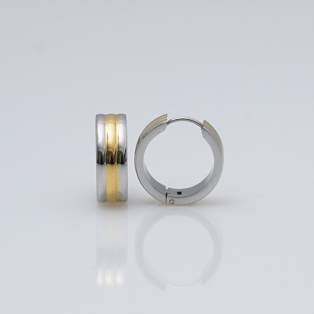 creool duo zilver goud bicolor 1048 02 pimpsandpearls nieuwe collectie