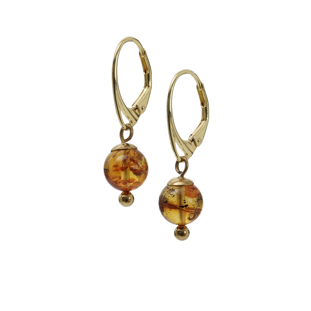 edelsteen oorbellen zilver amber earring rocks 540 46 pimpsandpearls pim